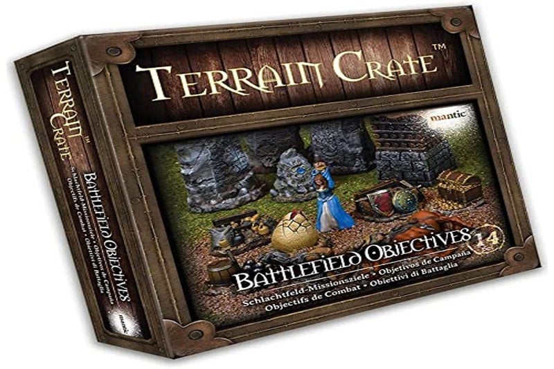 Mantic MGTC121 TerrainCrate: Battlefield Objectives, Multi